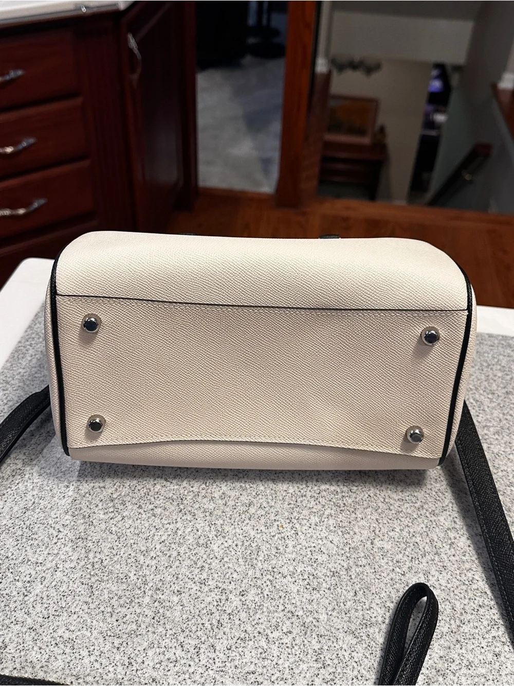 Coach compact satchel